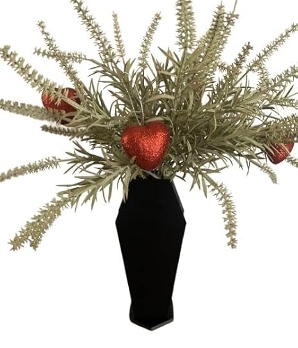 Generic Goth Vase,Goth Flower Vase, Coffin Vase, Goth Wedding, Halloween Decor, Gothic Decor thumb #1