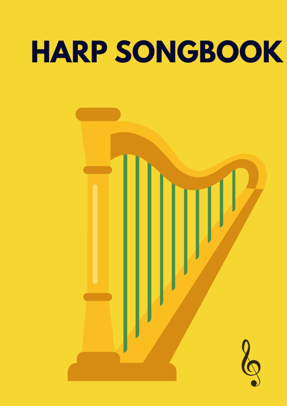 harp songbook: Selection of famous harp sheet music for beginners