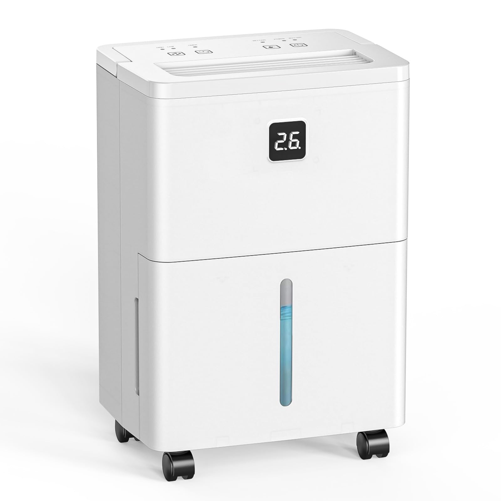 DEVERSE Max 25 Pints Dehumidifier for Home/Bedroom/Basement, 1500 Sq.Ft Coverage, with Drain Hose, Smart Humidity Control & Large Tank