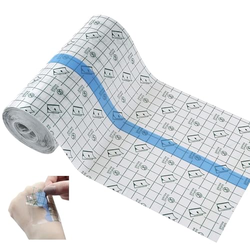 Second Skin Tattoo Cover Aftercare Waterproof Bandage Saniderm Protective Tape - Transparent Latex-Free Film for Fresh Tattoo Care and Skin Recovery - 2m x 15cm