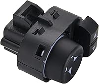 Vista 4 de Interruptor de espejo eléctrico ZAPOSTS Compatible con Chevy Silverado GMC Sierra 1500 2500 HD 3500 HD 2007-2014, control del espejo exterior