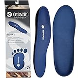 Soleaid Work I Insoles – Semi-Flex Arch Support Insert for Mild Pronation & Plantar Fasciitis - Anti-Fatigue Comfort Insole for Balanced Walking and Standing Support (Men 16+ / Women -)
