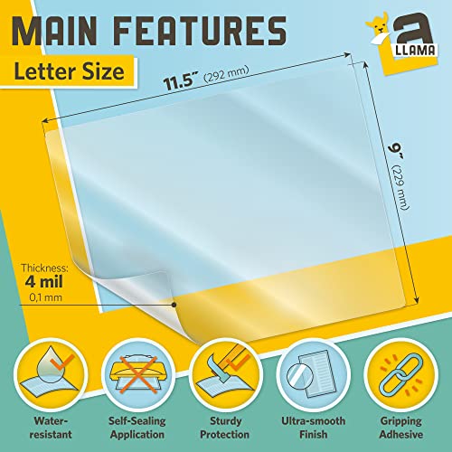 La Llama AS20GF Self Adhesive Lamination Sheets thumb #1