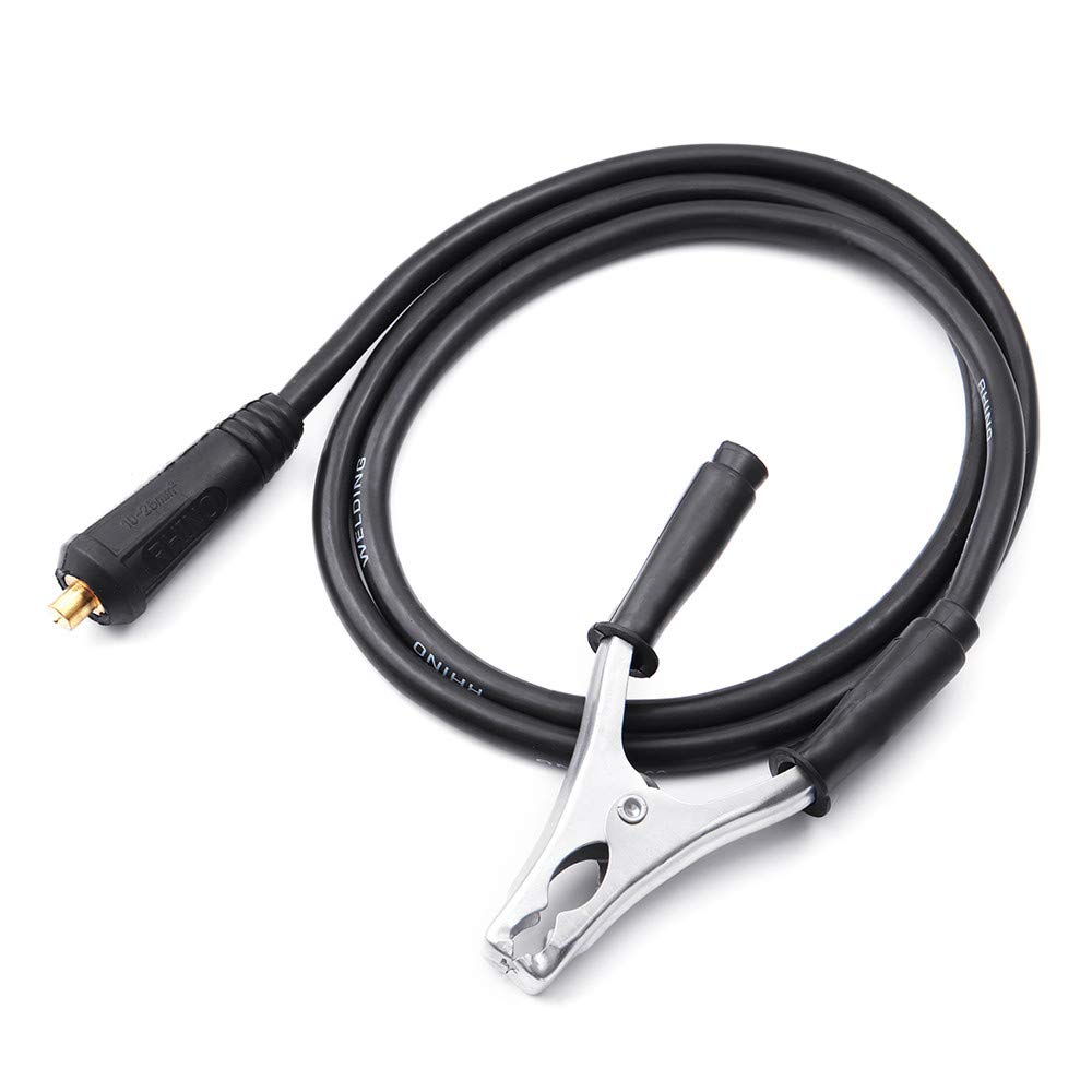 FEVERWORK 300 A spawanie gruntowe zacisk zacisk zestaw do spawania MIG TIG ARC kabel 1,5 m 10-25 wtyczka