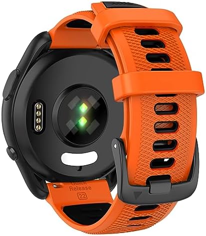 OVERSTEP Compatible with Garmin Forerunner 265 Replacement Band, Quick Release 22mm Watch Band for Forerunner 255, Vivoactive 4, Venu 2 Smart Watch