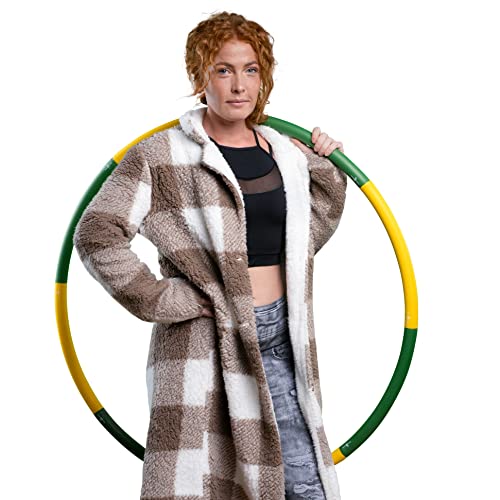 hoopomania Booster Hoop [0,85 kg] Hulahoop zum Abnehmen Hula Hoop Reifen...