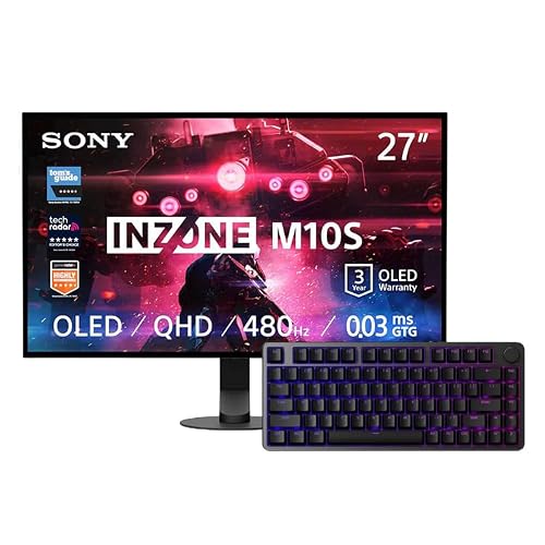 Sony INZONE M10S 27“ OLED QHD PC Gaming Monitor + INZONE Keyboard (US)