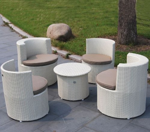 Papillon CUSCINI per SALOTTO POLYRATTAN FAVIGNANA