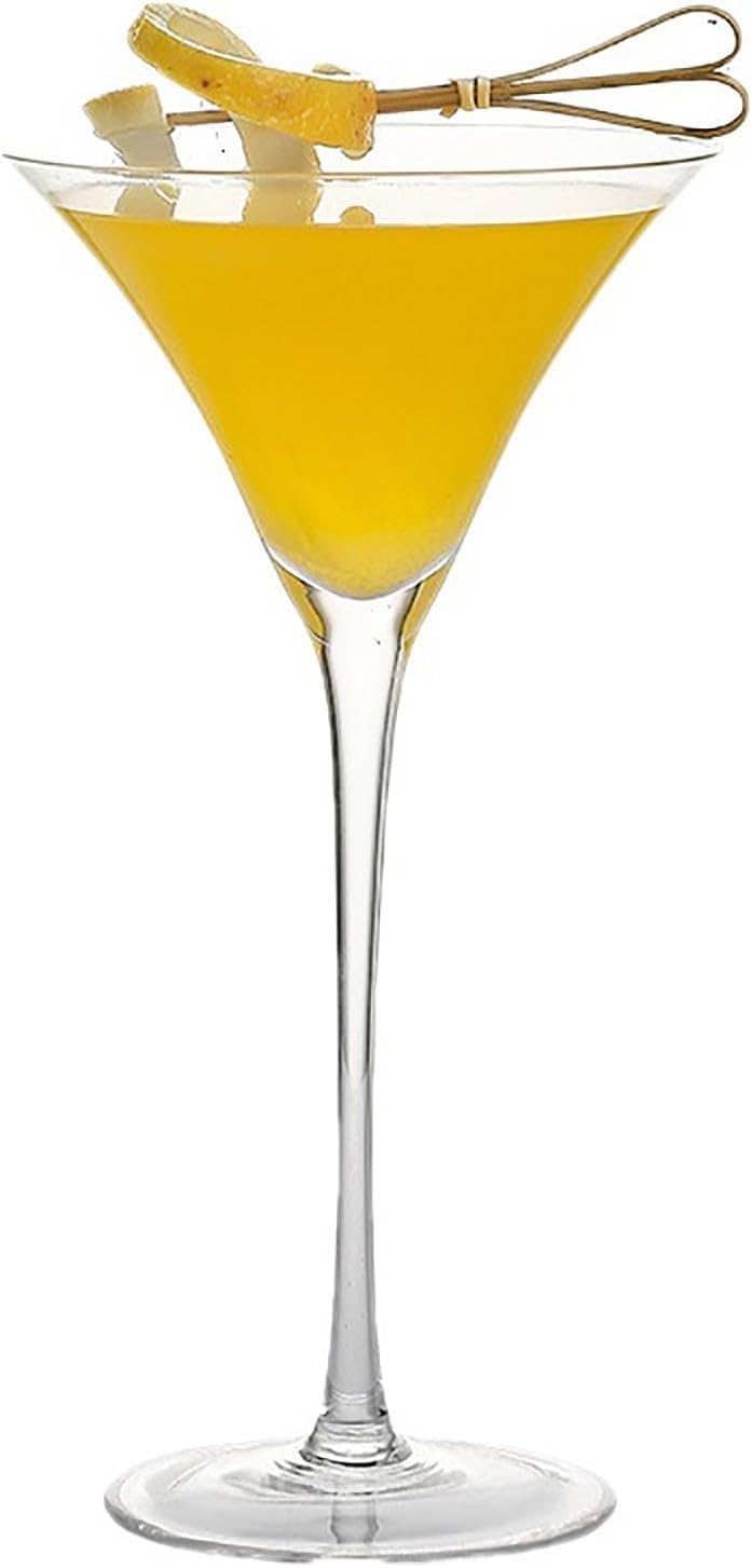 300ML Cocktail Glasses,Transparent Martini Glass,Champagne Glasses,Champagne Flutes,Whiskey Glass,Whiskey Glasses for Men,Bar Glasses,Glassware,Drinking Glasses,Cups,Goblet