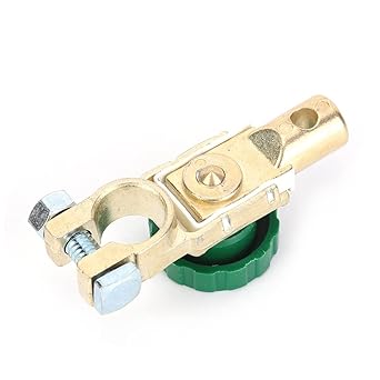 Power Cut Isolator, Durable Battery Disconnect Switch with Brass Material for Prevent Electric Leakage