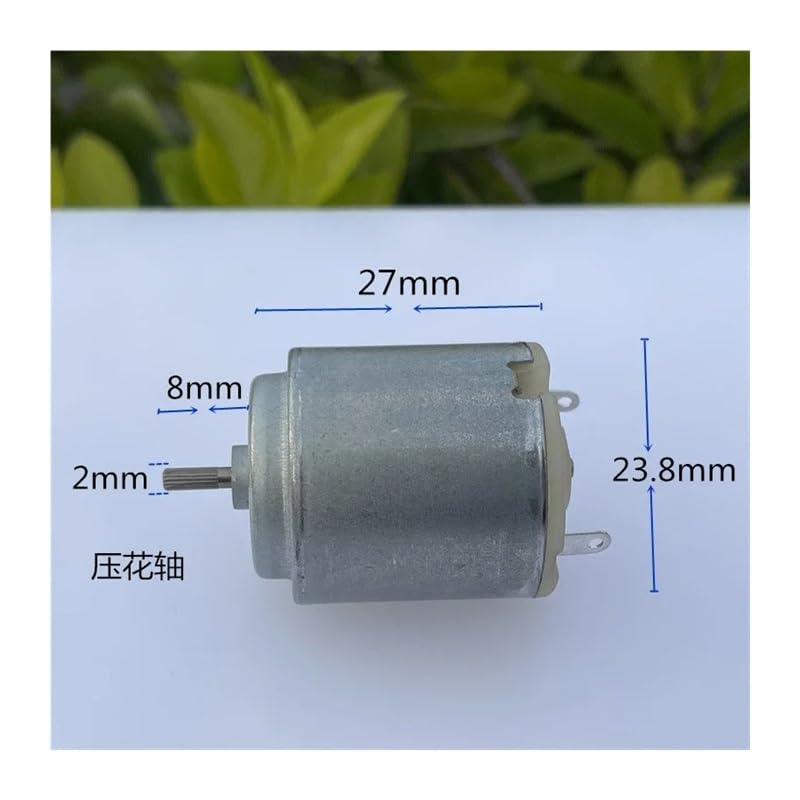 DC 3V 3.7V 5V 6V High Speed 14500RPM Small 24mm Round R260 electronic starter Carbon Brush RC Car Boat Toy OROAOBOMT