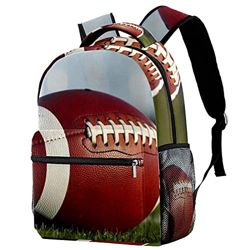 Sac de sport pour ballon de rugby avec poches de rangement