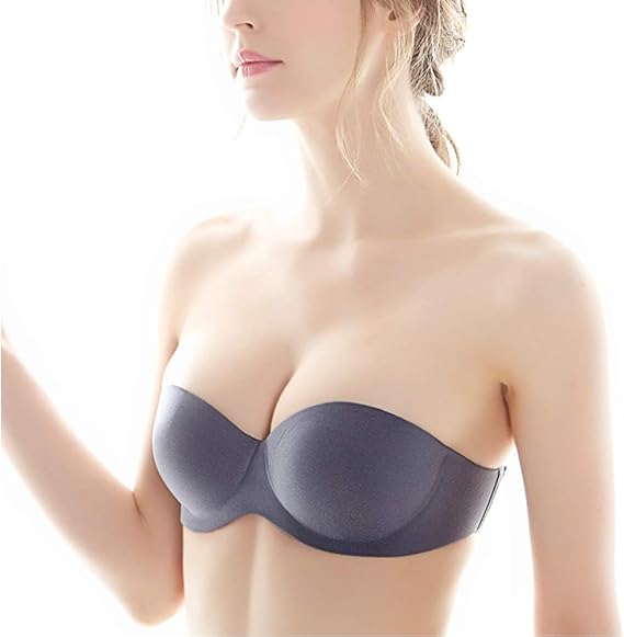 Amazon Kalucia ストラップレスブラ ドレス用 肩ひもなし ブラジャー 無地 ブラジャー 通販