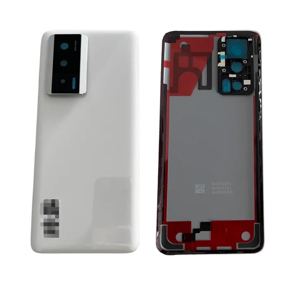 Repuesto de puerta de batería para Xiaomi Redmi K60 Pro verde con cristal de cámara 2