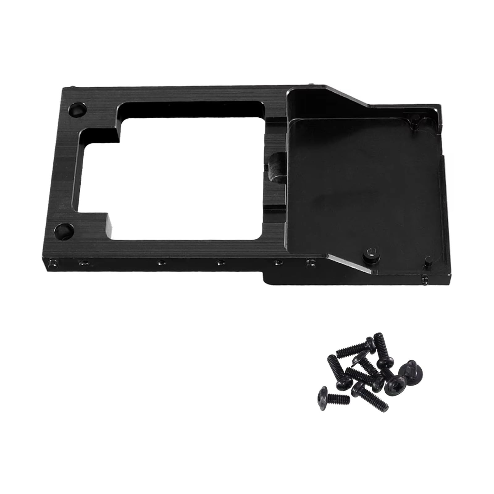 para MN para MN168 para MN78 1/12 Compartimento Frontal Metal Placa Circuito Chasis Actualización Haz Fijo RC Coche Modificado Reemplazar