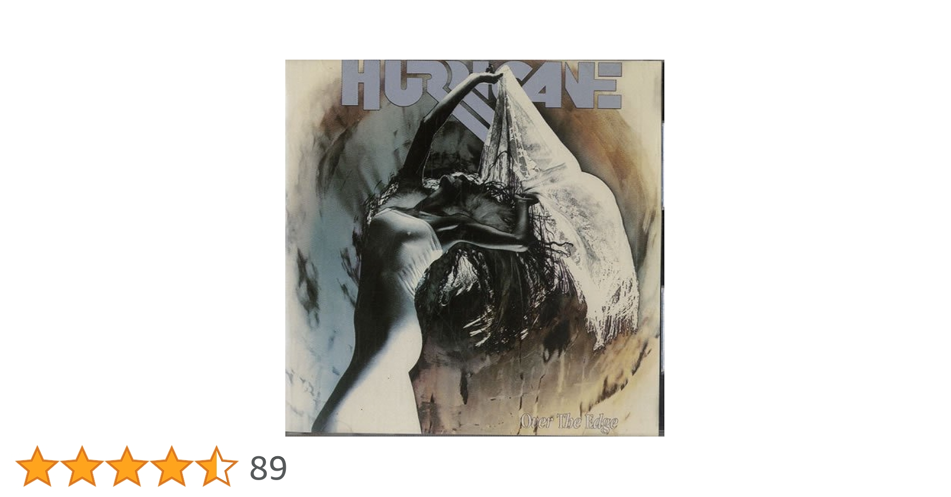 欧州盤！HURRICANE/ OVER THE EDGE/ 1988年 Hurricane – Over The Edge – CD (Album, Stereo), 1988