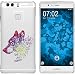 Produktbild PhoneNatic Case kompatibel mit Huawei P9 Silikon-Hülle Floral Wolf M3-5