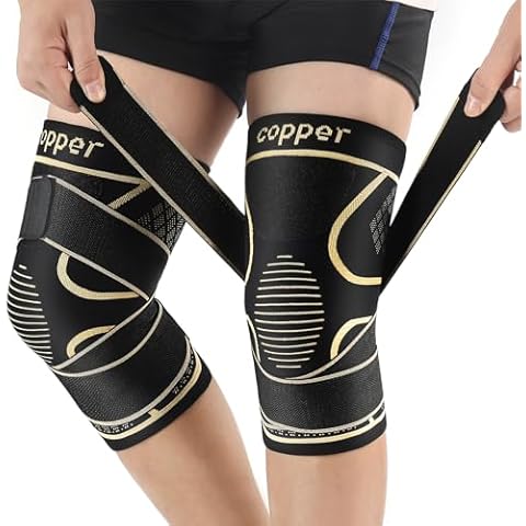 MEIDDANO Copper Knee Braces (2 Pack) Cover