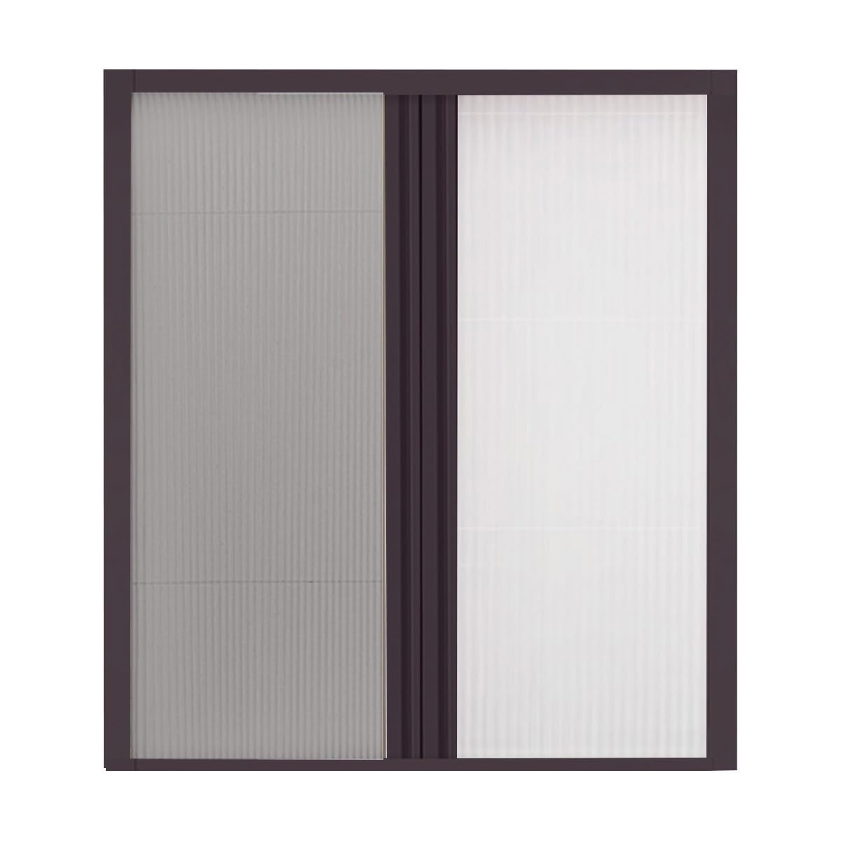 Day Night Cordless Cellular Blinds, Honeycomb Blackout Blinds, Coffee Aluminum Frame Honeycomb Blinds, Cellular Shades Sliding Left and Right for Indoor Use(Grey,115cm Wx 150cm H)