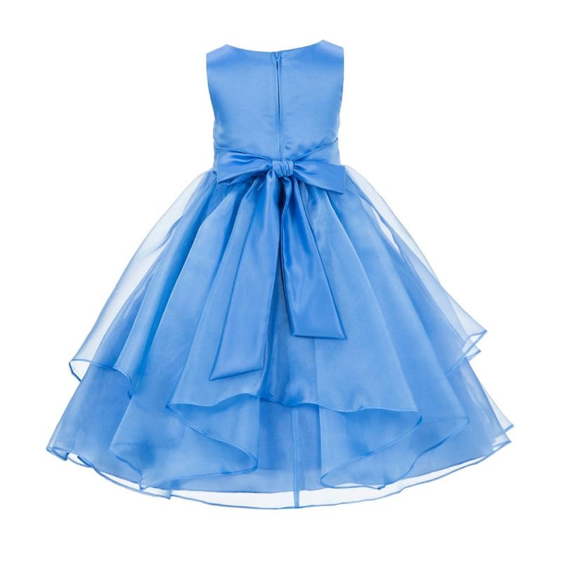Image of Girl's Synthetic A-Line Maxi Dress