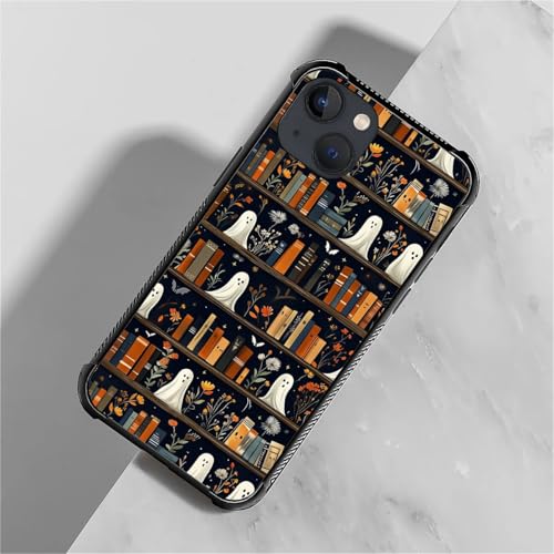 Coque compatible avec iPhone 14 Halloween Grimoire antichoc - 5
