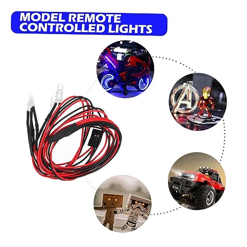 Luces LED para coches RC y maquetas de combustion ifundom 4