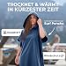 NirvanaShape Handtuch-Poncho für Erwachsene, Umziehhilfe & Handtuch zugleich, Surf-Poncho mit Quick-Dry...
