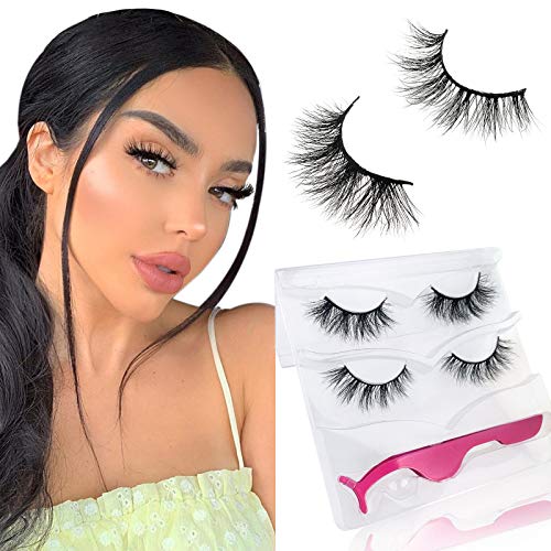 DOORES 3D Lashes, Fake Eyelashes 13mm-16mm 2 Styles Real False ...
