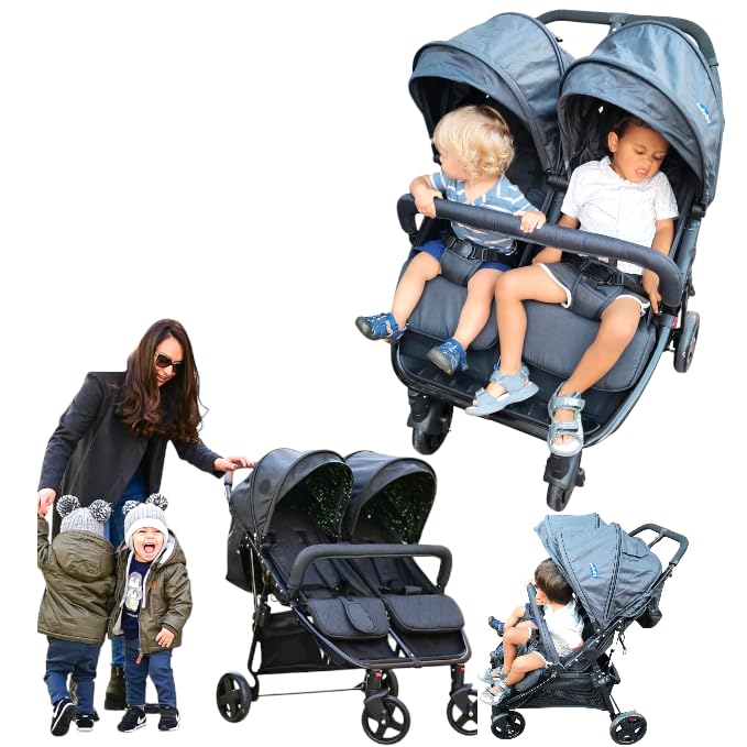 Skybaby Double Stroller For Twins Lightweight Side By Side