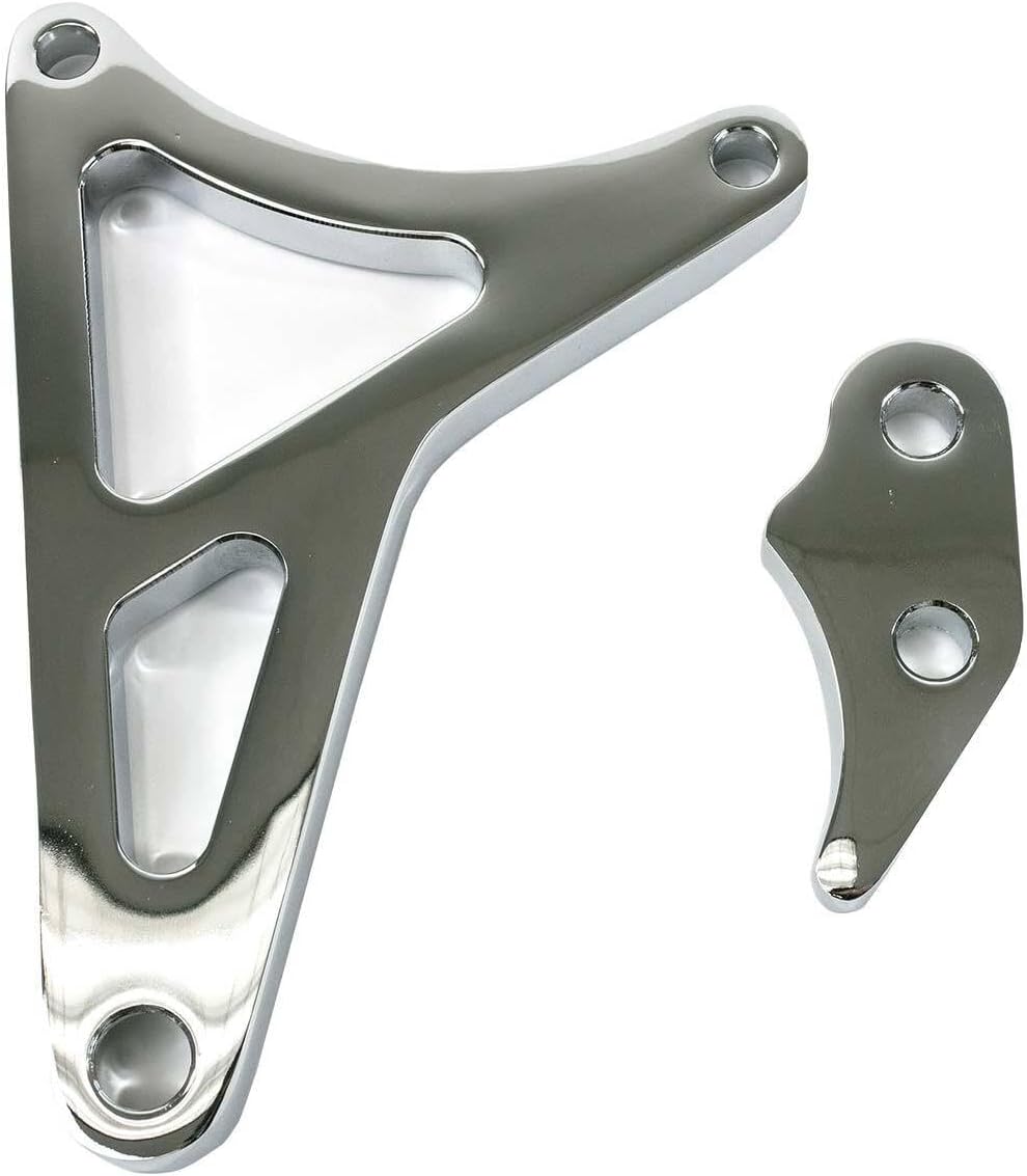 Top Street Performance Alternator Bracket for Ford Small Block 4.7 L (289) & 5.0 L (302) - Chrome