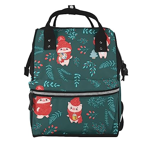 Sac à dos pour ordinateur portable et sac à langer polyvalent pour parents actifs