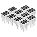 PATIKIL LED Display Digital Tube, 10 Pack 7 Segment 8 Pin 1 Bit 0.3