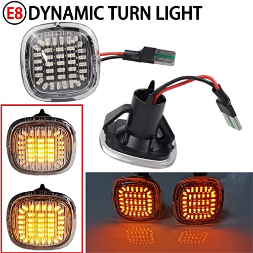 Clignotants latéraux A3 A4 A8 Dynamic Crystal contre les répétiteurs ternis - 3