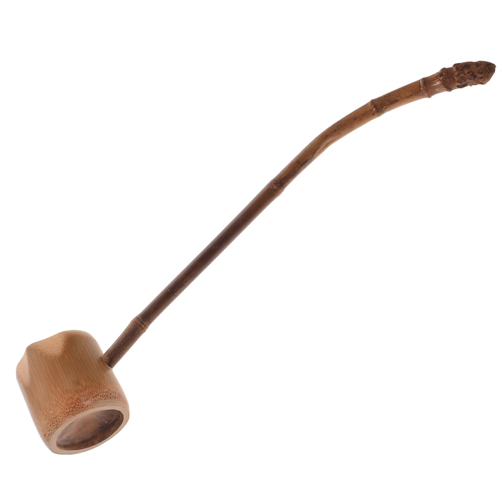 PRETYZOOM Long Handled Water Scoop Carbonized Tea Accessory for Home Restaurant Garden Watering Efficient Transfer with Capacity Versatile Use for Tea