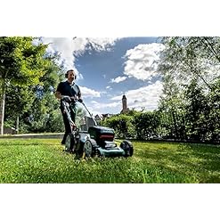 Alternative view of Metabo 18 V x 2 (36 V) Brushless Lawn Mower, 460 mm (Skin Only)
