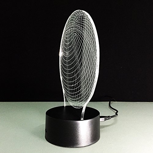 Tiscen Basketball Night Light Led Table Desk Lamps Nightlights 7 Colors Usb Charge Lighting Bedroom Home Decoration For Kids Christmas Halloween Birthday Gift, Plastic #TOP6