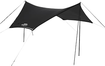 Amazon | CAMVIL ZIP-TARP ジッパータープ 5m ブラックコーティング