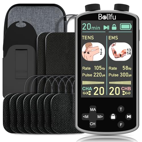 TENS EMS Unit Muscle Stimulator for Pain Relief Therapy -
