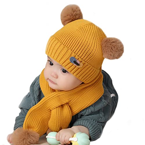 Los mejores conjuntos gorro y bufanda para bebé