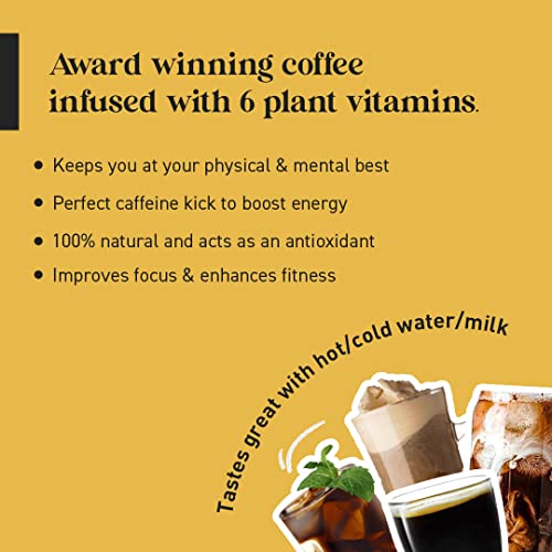 Image of Rage Coffee Combo Pack of 2 - Butterscotch Delight & Creme Caramel Flavoured Instant Crystal Coffee 50 Gms Each