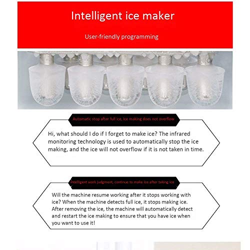 Auto Ice Machine Maker Haushalt Ice Cube Make Ice Maker – Bild 8