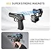 RERPRO Gun Magnet Mount for Vehicle Truck Car Wall, Quick Draw Magnetic Gun Holder, w/Trigger Guard & Adjustable Spacer, Max Load 20 LBS, Concealed Handgun Rifle Shotgun Pistol in Desk Safe Dash Wall