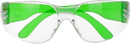 Miniatura 29 de SAFE HANDLER BISON LIFE Clear Lens Color Temple Safety Glasses One Size, Adult, Youth, Clear Protective Polycarbonate Lens Color Temple, Red, 96