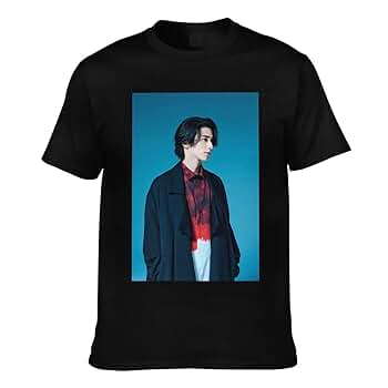 横浜流星 Tシャツ ブラック Amazon.co.jp: 横浜流星 (6) キルテン 男式 半袖 T シャツ 通気