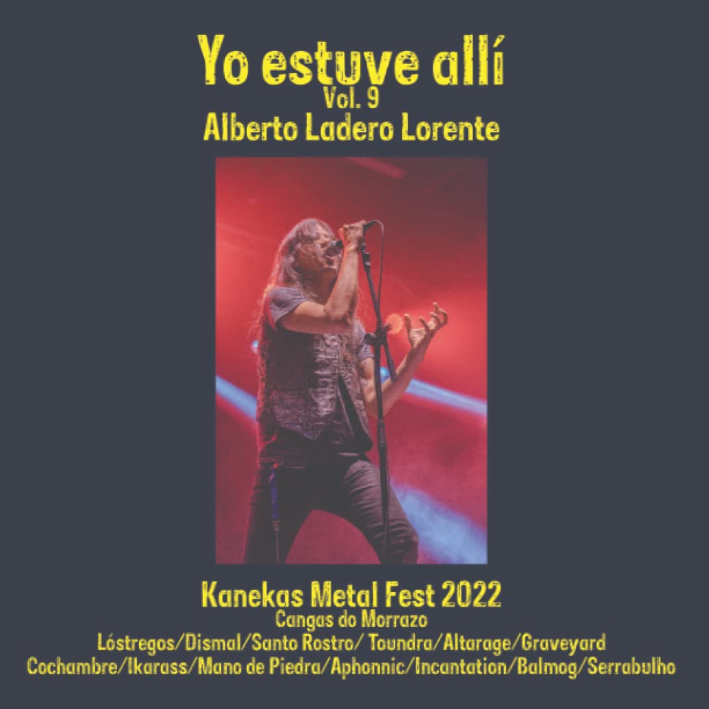 Kanekas Metal Fest 2022 Yo Estuve Allí Vol 9 CD album physique anthologie de concerts