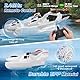 Sunowl RC Flugzeug, 3 Kanälen Ferngesteuertes Flugzeug für Wasser Land & Luft, Amphibisches RTF RC Plane mit Gyroskop, 2 Batterien, 2,4 GHz Ferngesteuert für Erwachsene Kinder Anfänger