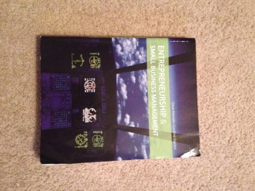 Entrepreneurship & Small Business Management