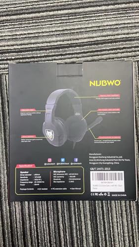 Nubwo TS-U3 Gaming Headset With Mic For Pc, Ps4, Ps5, Xbox One thumb #8