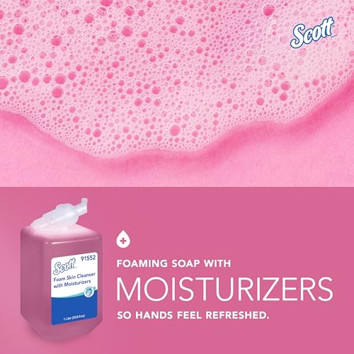 Scott Professional Hand Soap with Moisturizers, 6 Refills, 1.0 L (91552) - image 4