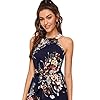 Floerns-Womens-Sleeveless-Halter-Neck-Vintage-Floral-Print-Maxi-Dress Floerns Women's Sleeveless Halter Neck Vintage Floral Print Maxi Dress A Navy Flower M